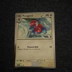 Pokemon TCG Porygon2 SVP 138 Scarlet & Violet Promo Regular 90 HP Card - Image 1