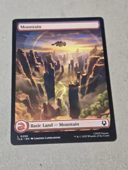 MTG * Mountain (Full Art, 0290) Avatar: The Last Airbender - Image 1