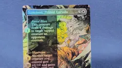 Summon Primal Garuda Borderless Foil NM FIN 360 MTG FINAL FANTASY 🔮 - Image 2