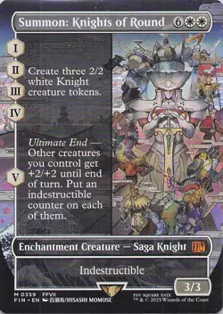 Summon: Knights of Round (Borderless) 359 M FIN NM - Image 1
