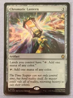 Chromatic Lantern (Surge Foil) NM - Commander: Teenage Mutant Ninja Turtles MTG - Image 1