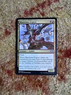 1x Munitions Expert Modern Horizons MTG Magic The Gathering NM - Image 1