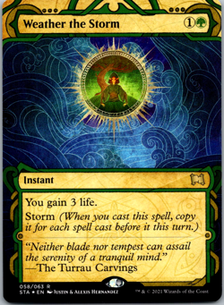 Weather the Storm (Foil Etched) Strixhaven: Mystical Archives NM Foil - Image 1