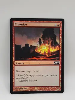 MTG Craterize Magic 2013 126/249 Regular Common Foil - Image 1