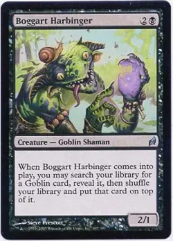 BOGGART HARBINGER X1 MAGIC Mtg LORWYN EXCELLENT (EX) 2007 - Image 1