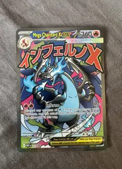 Mega Charizard X EX MEP 023 UPC Black Star Promo NM Pokemon Card Pokemon TCG - Image 1