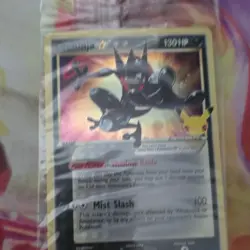 Pokemon Greninja Star SWSH144 Sword & Shield Promo Holo Full Art 130 HP Card - Image 1