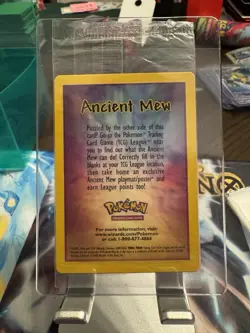 Pokemon TCG - Ancient Mew Promo Factory Sealed - Image 1