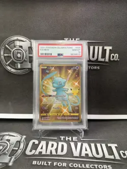 Pokemon TCG - Mew (Secret) Celebrations 025/025 Holo Secret Rare Gold PSA 10 - Image 1