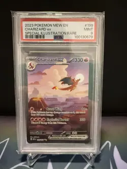 Charizard ex 199/165 - Pokemon Scarlet & Violet 151 Special Illustration - PSA 9 - Image 1