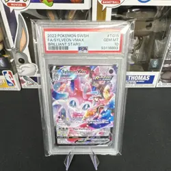 Pokemon Sylveon VMAX TG15/TG30 Brilliant Stars Trainer Gallery PSA 10 Holo 2022 - Image 1