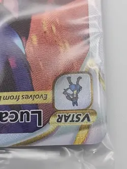 Pokemon TCG Lucario VSTAR #SWSH291 Black Star Promo, Crown Zenith, Sealed - Image 5