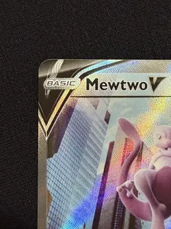 Mewtwo V 072/078 Pokemon GO Ultra Rare Full Art Holo Near Mint - Image 3