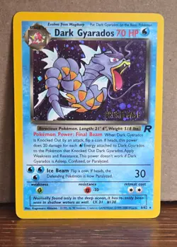 Dark Gyarados Prerelease 08/82 WOTC Promo Team Rocket 2000 Pokemon TCG - Image 1