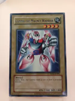 Gamma The Magnet Warrior RP02-EN091 Yugioh TCG Rare NM - Image 1