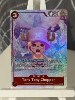 Tony Tony.Chopper OP08-007 Alt Art SR Two Legends One Piece TCG English - Image 1