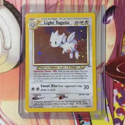 Pokemon Light Togetic Neo Destiny 15/105 Holo Rare Unlimited Card English - Image 1