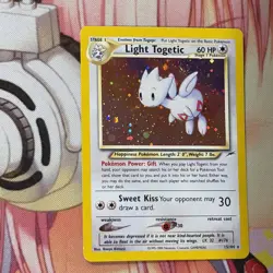 Pokemon Light Togetic Neo Destiny 15/105 Holo Rare Unlimited Card English - Image 4