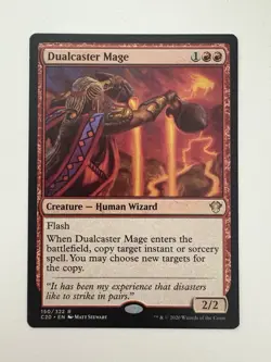 Dualcaster Mage MTG Magic the Gathering Card NM Near Mint C20 - Image 1