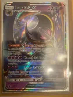 Pokemon Lot 5 GX EX Cards Lunala GX Shining Arceus Shaymin Jirachi - Image 2