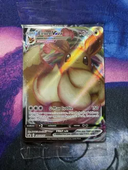 Pokemon TCG Eevee VMAX SWSH087 Holo Black Star Promo NM/M Sealed - Image 1