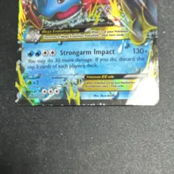 The Pokemon Company M Swampert EX Promo Holo 220 HP XY87 Mega XY Pokemon TCG - Image 2