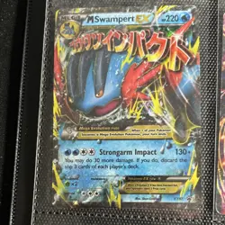The Pokemon Company M Swampert EX Promo Holo 220 HP XY87 Mega XY Pokemon TCG - Image 5