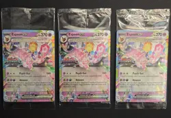 ESPEON EX 034/131 POKEMON PRISMATIC EVOLUTION STAMPED PROMO SEALED SURPRISE BOX - Image 1