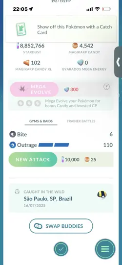 Pokemon Go Shiny Gyarados ( Max CP) - Image 2