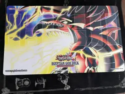 Yu-Gi-Oh! Structure Deck Mat - Egyptian God Deck: Slifer the Sky Dragon - NM - Image 1