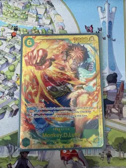 Monkey.D.Luffy (118) OP13-118 Secret Rare Carrying On His Will One Piece - Image 1