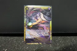 Crocodile OP14-120 SEC The Azure Sea's Seven One Piece Character Black - Image 1