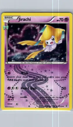 Jirachi RC13/RC32 Holo Generations: Radiant Collection - Pokemon Card - NM - Image 1