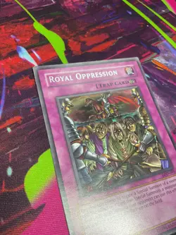 LOD-091 Royal Oppression Rare UNL Edition VLP Yugioh Card - Image 5