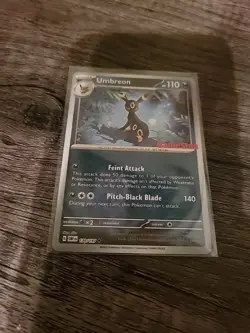 Pokemon TCG Umbreon 130/197 GameStop Promo 2023 Reverse Holo Card - Image 1