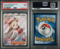 Pokemon Card - Jasmine’s Gaze - 233/191 - Surging Sparks Ultra Rare - PSA 9 - Image 3