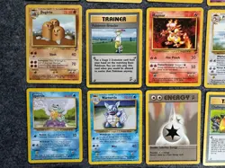 37 Original Pokemon TCG Cards Jungle Fossil Gym Challenge Base Set 2 WOTC Bundle - Image 4