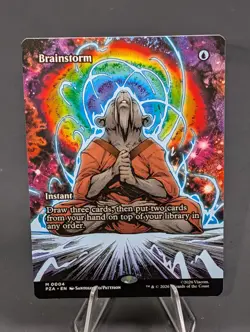 MTG Teenage Mutant Ninja Turtles Source Material: Brainstorm (Borderless) Mythic - Image 1