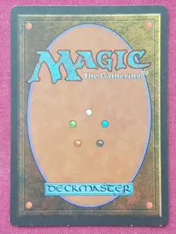 Magic The Gathering REVISED EDITION CURSED LAND black card MTG - Image 2