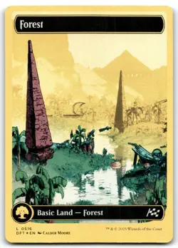 Forest (0516) (First-Place Foil) #516 Aetherdrift - Image 1