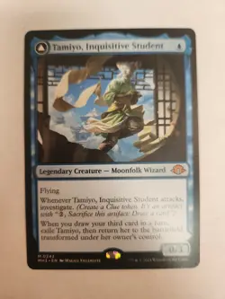 MTG Tamiyo, Inquisitive Student Modern Horizons 3 Regular (Mythic) Near Mint NM - Image 1