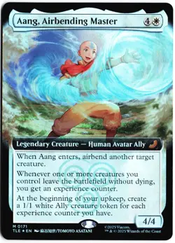 Aang, Airbending Master M Avatar: The Last Airbender: Eternal-Legal 74 NM - Image 1