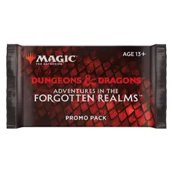 Sealed Adventures in the Forgotten Realms AFR Promo Booster Pack magic MTG - Image 1