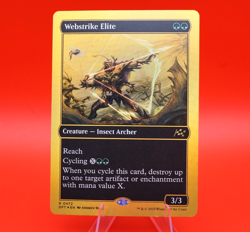 Webstrike Elite | #472 | Rare | First-Place Foil | Aetherdrift | See Sales! - Image 1