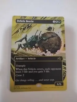 Debris Beetle (Borderless) (First-Place Foil) Aetherdrift Foil - Image 1