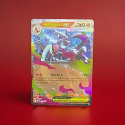 Pokemon TCG Mega Charizard X ex Holo 360 Hp 29 Phantasmal Flames - Image 1