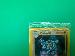 1999 Pokemon Base Set 1ST EDITION MACHAMP 8/102 Holo - FACTORY SEALED WOTC - Image 4