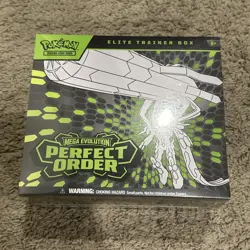 Pokemon Mega Evolution Perfect Order Elite Trainer Box Promo English - Image 1