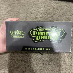 Pokemon Mega Evolution Perfect Order Elite Trainer Box Promo English - Image 5