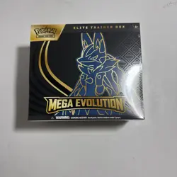 Pokemon Mega Evolution ETB English Lucario Riolu TCG. Factory sealed. - Image 1